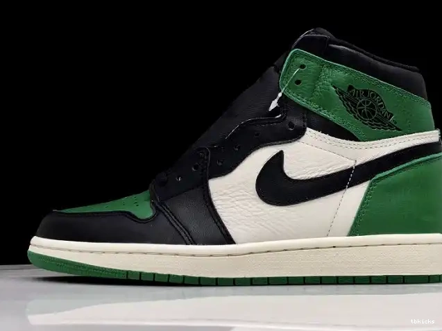 Cheap TBK 1 OG Air High Jordan Sail-Black Green 555088-302 Pine NRG 0507